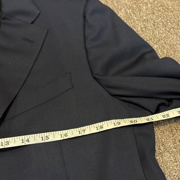 Canali Blazer Mens It 50 | US 40 100% Wool Sports Coat Rothman Union SQ NYC - Picture 5 of 15